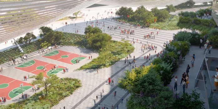 Grand-Stade-Hassan-II-5 Benslimane entame sa mue en vue du Mondial 2030