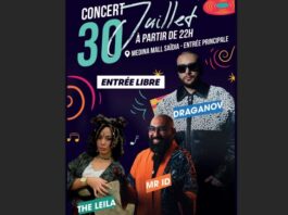 À Saïdia, un concert gratuit le 30 juillet réunira Draganov, The Leila et Mr. ID