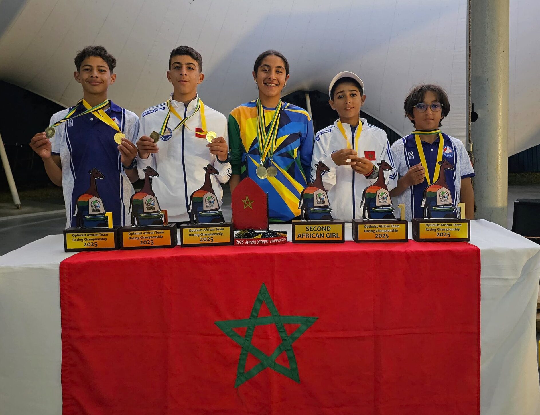 Voile Le Maroc Triomphe Au Championnat D Afrique Optimist 2025 Le Voile Le Maroc Triomphe Au Championnat D Afrique Optimist 2025 Le