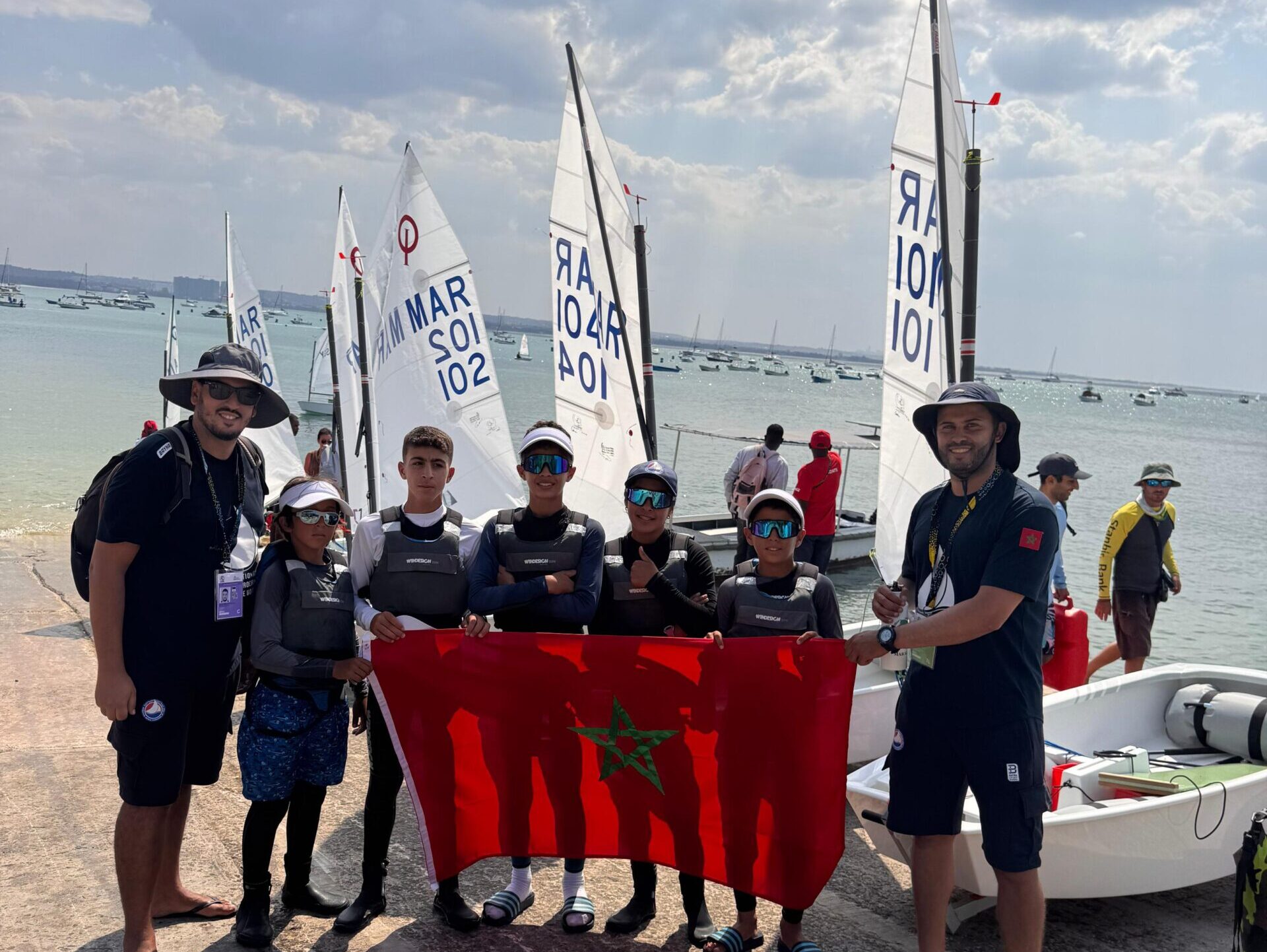 Le Maroc Sacr Champion D Afrique 2025 En Voile Optimist Le Le Maroc Sacr Champion D Afrique 2025 En Voile Optimist Le
