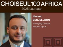 Choiseul 100 Africa : Nasser Benjelloun, DG d'Aradei Capital, parmi les sélectionnés