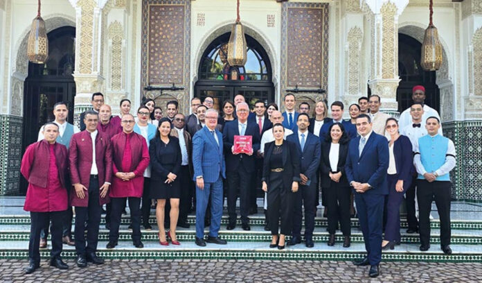 Trois clefs MICHELIN pour La Mamounia