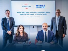Accord Marsa Maroc-CMA : le terminal Nador West Med opérationnel dès 2027