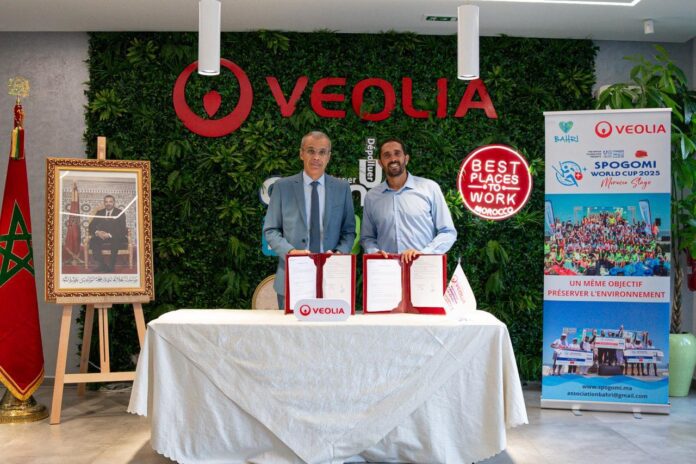 Veolia soutient l’équipe marocaine à la Coupe du monde de Spogomi