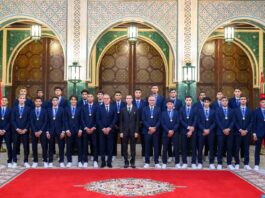 Accueil Royal pour les champions du monde U20