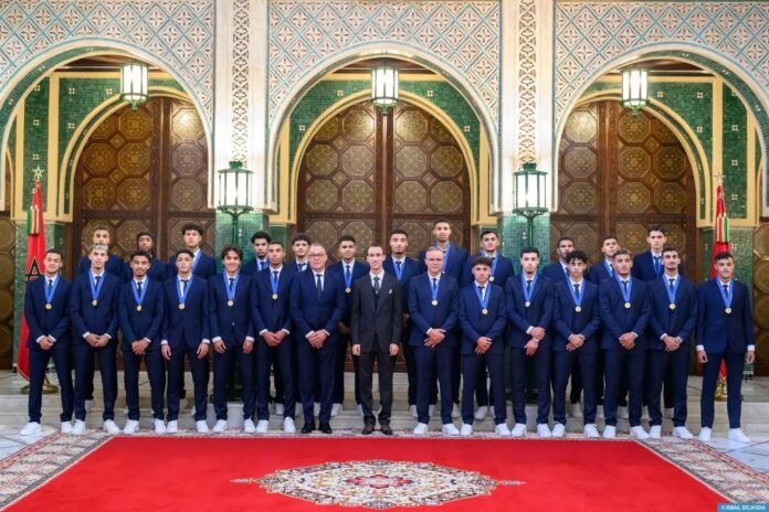 Accueil Royal pour les champions du monde U20