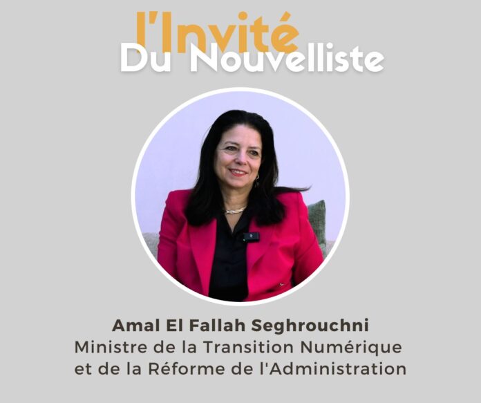L’invité du Nouvelliste : Amal El Fallah Seghrouchni, Ministre de la Transition Numérique et de la Réforme de l'Administration (Vidéo)