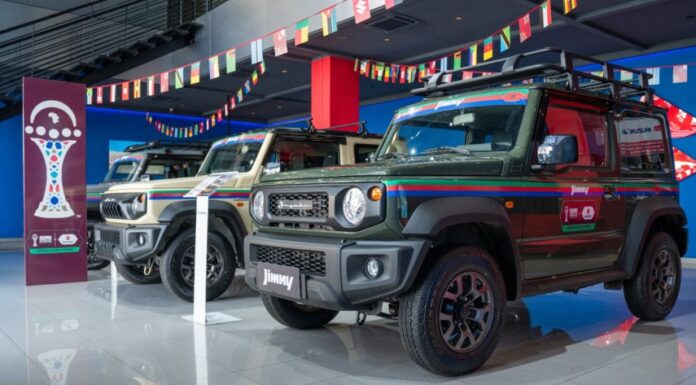 Sponsor officiel de la CAN 2025, Suzuki dévoile ses séries limitées du Swift et du Jimny Sponsor officiel de la CAN 2025, Suzuki lance ses séries limitées du Swift et du Jimny