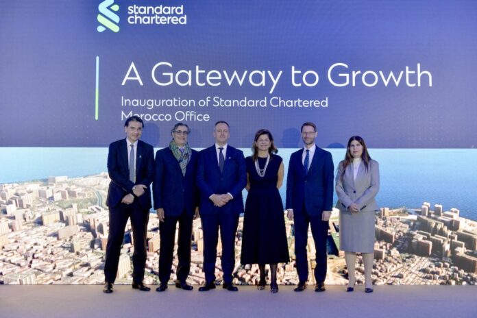 Standard Chartered ouvre un bureau à Casablanca