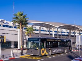 Aérobús, la nouvelle navette qui connecte Casablanca à son aéroport