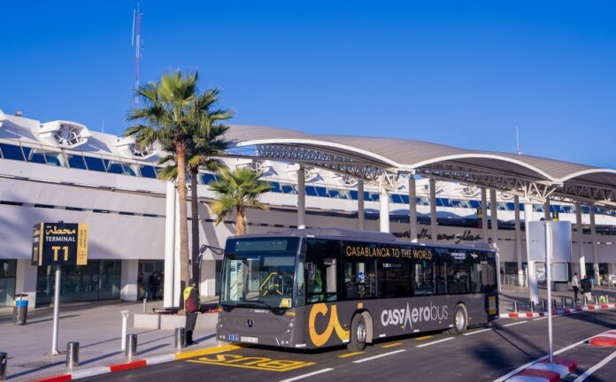 Aérobús, la nouvelle navette qui connecte Casablanca à son aéroport