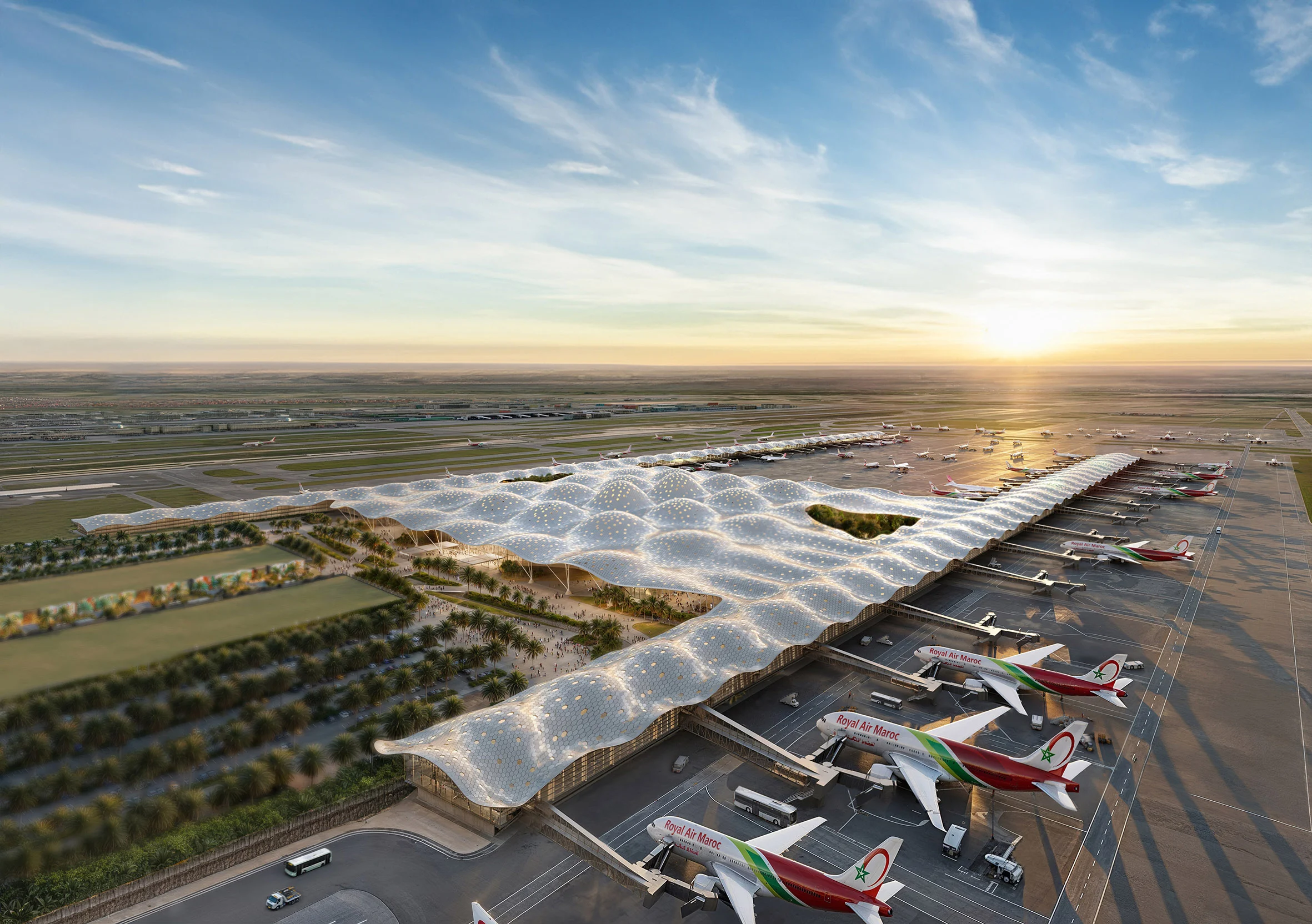 SGTM-TGCC en passe de construire le futur terminal de l’aéroport Mohammed V SGTM-TGCC en passe de construire le futur terminal de l’aéroport Mohammed V