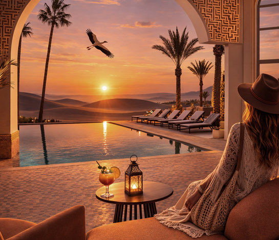 Ouarzazate : le Kenzi Azghor ouvre ses portes aux portes du désert