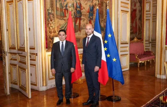 Diplomatie : Bourita rencontre son homologue français à Paris
