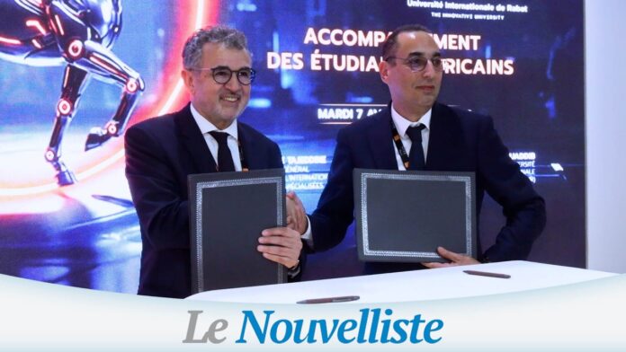 GITEX : BCP signe avec l'UIR et avec Huawei