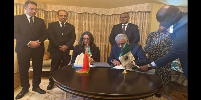 Nadia Fettah rencontre Sidi Ould Tah, Président de la BAD, à Washington