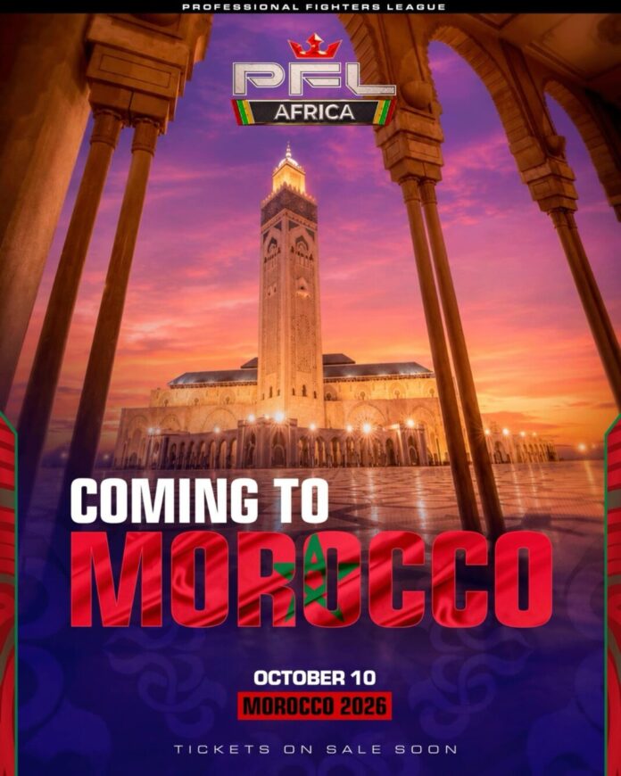 MMA : le PFL Africa attendu à Casablanca le 10 octobre