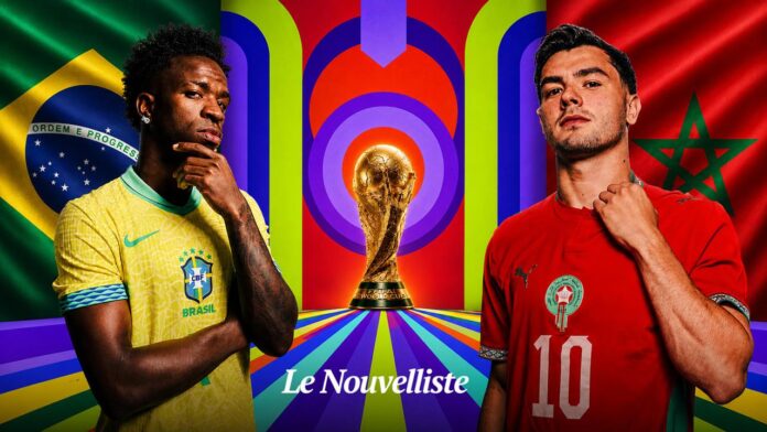 Mondial 2026 : où et quand regarder le match Maroc-Brésil ?