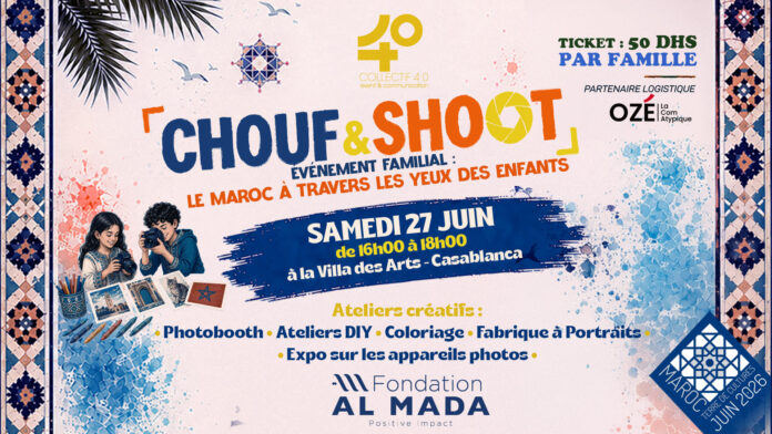 La Fondation Al Mada et Collectif 4.0 mettent l’image à hauteur d’enfant
