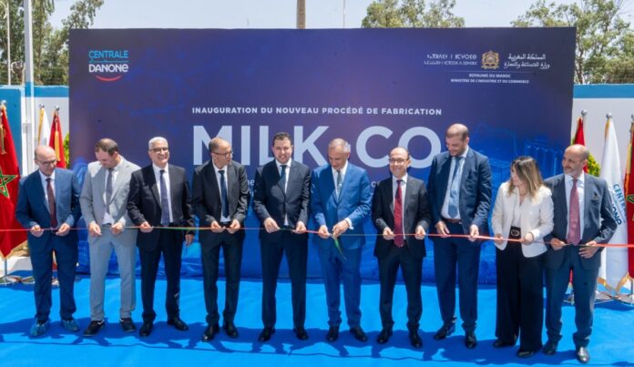 Lait : Centrale Danone inaugure à Fkih Ben Salah un nouveau procédé industriel