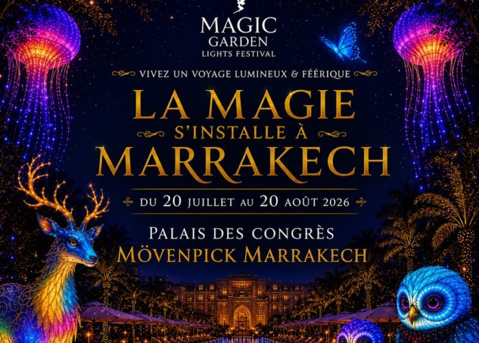 Le Magic Garden Festival illuminera le Palais des Congrès pendant un mois