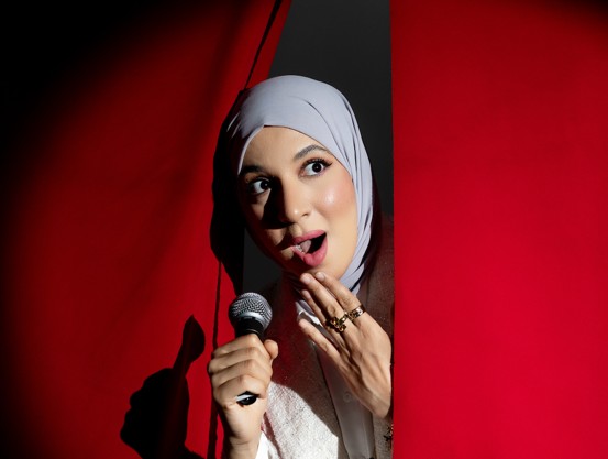 L'humoriste Khadija Gouttay poursuit sa tournée sur la scène de Rabat