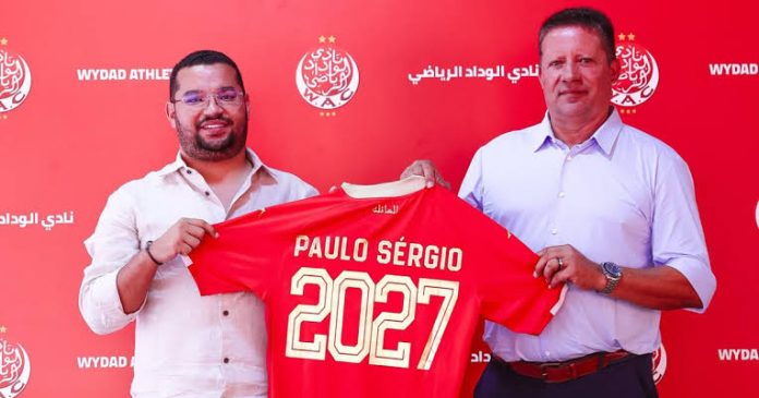 Paulo Sérgio nommé entraîneur du Wydad Casablanca