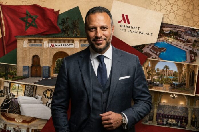 Nabil Azerfi prend la tête du Fès Marriott Jnan Palace