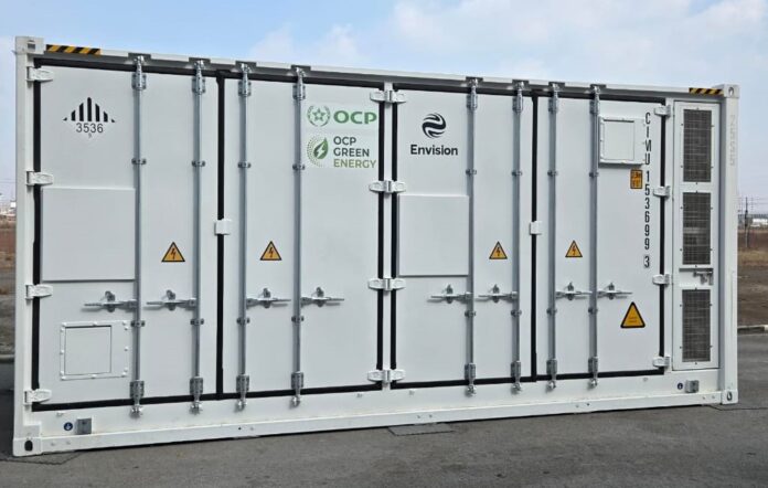 OCP met sous tension une batterie géante de 125 MWh à Benguerir