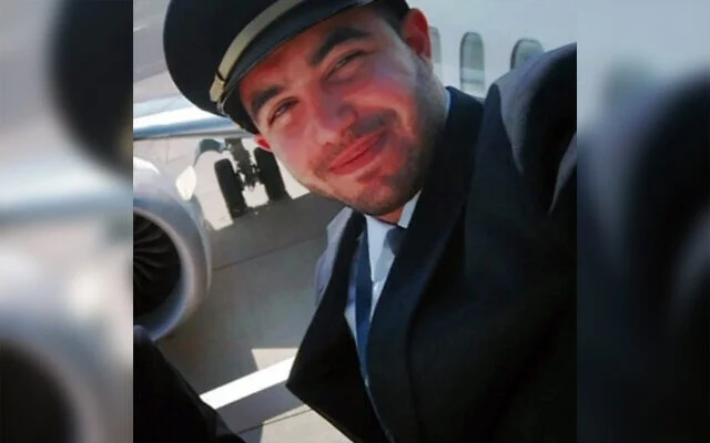 Hamam al-Hammami, le copilote qui a tenté de faire s’écraser un vol Flydubai à destination d’Israël lors d’une attaque terroriste le 30 septembre 2026. (Photo issue de sa page Linkdin avant qu'elle ne soit fermée)