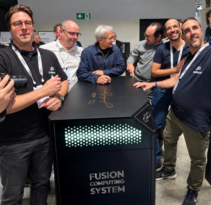 ABA Technology présente sa solution d’IA souveraine au PDG de NVIDIA