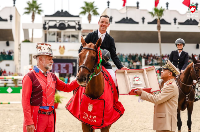 Le Grand Prix CSI4*-W de Tétouan revient à Anthony Bourquard