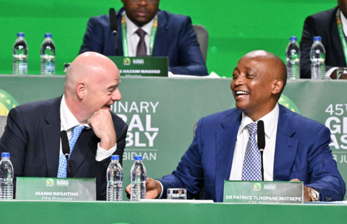 Au Cap-Vert, le football marocain reçoit les éloges d’Infantino et de Motsepe
