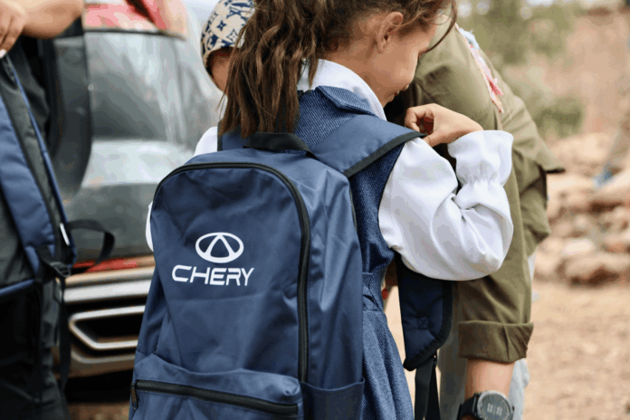 À Al Haouz, Bouchra Baibanou accompagne une initiative de CHERY Maroc